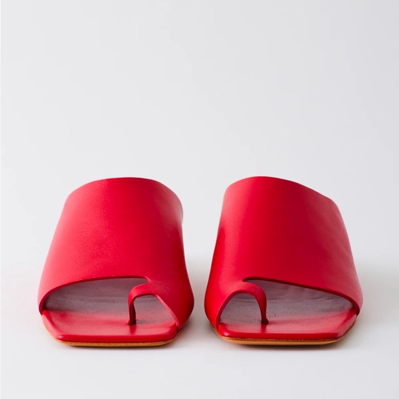 Tibi Red Gary Sandal - Picture 4 of 6
